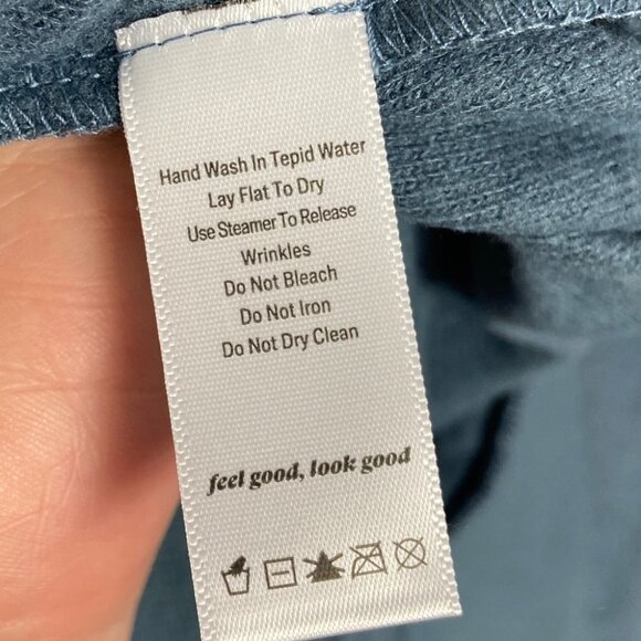 NEW Richer Poorer Blue Cozy Long Sleeve Pullover Sweater Size XL Nordstrom Knit - Picture 7 of 9